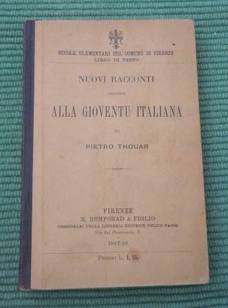 NUOVI RACCONTI OFFERTI ALLA GIOVENTU' ITALIANA