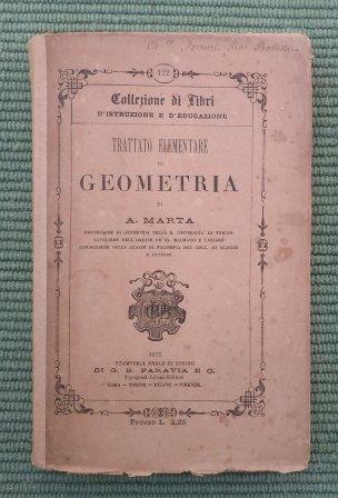 TRATTATO ELEMENTARE DI GEOMETRIA