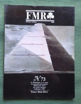 FMR RIVISTA N. 73 - LUGLIO AGOSTO 1989