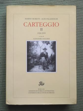 CARTEGGIO II 1926 - 1939