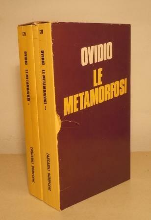 METAMORFOSI - TESTO LATINO A FRONTE