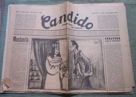 CANDIDO - SETTIMANALE DEL SABATO - NN. 20-23-48-51 ANNO IV …