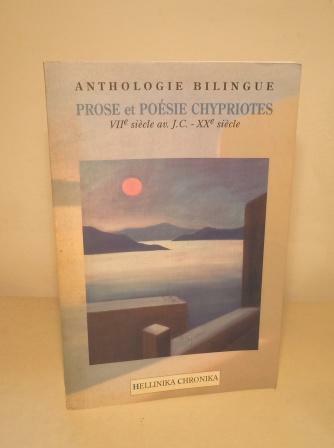 PROSE ET POESIE CHYPRIOTES VIIà SIECLE AV. J. C. - …