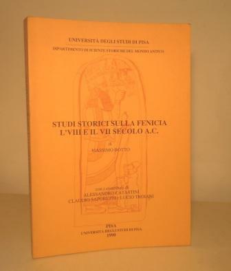 STUDI STORICI SULLA FENICIA L'VIII E IL VII SECOLO A. …