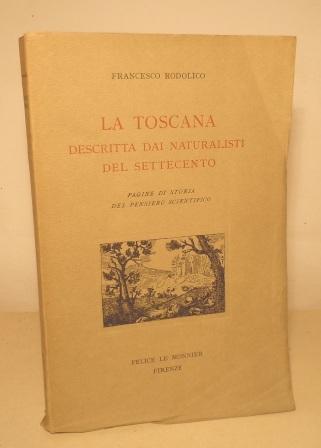LA TOSCANA DESCRITTA DAI NATURALISTI DEL SETTECENTO - PAGINE DI …