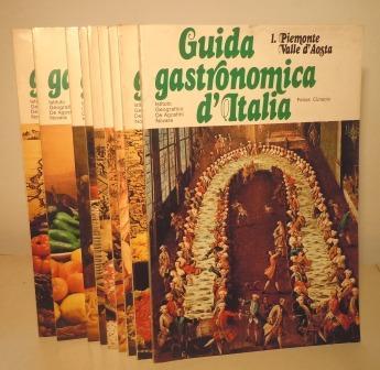 GUIDA GASTRONOMICA D'ITALIA - COMPLETA IN 9 VOLUMI