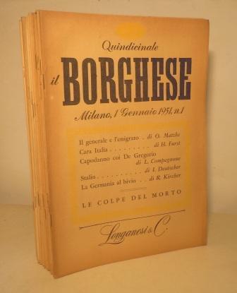IL BORGHESE - QUINDICINALE - ANNO II - 1951 - …