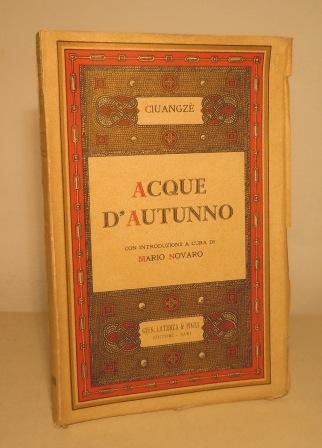 ACQUE D'AUTUNNO