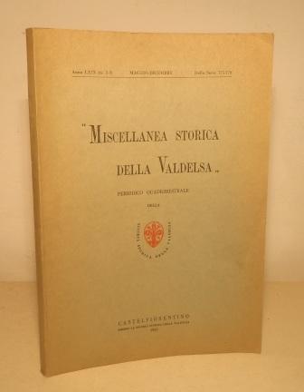 MISCELLANEA STORICA DELLA VALDELSA - PERIODICO QUADRIMESTRALE - MAGGIO-DICEMBRE 1963