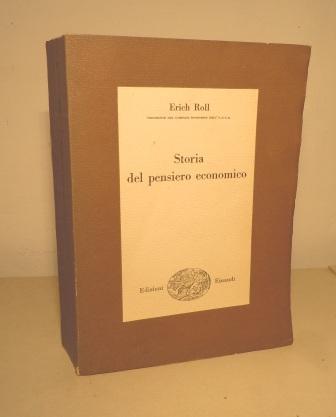 STORIA DEL PENSIERO ECONOMICO