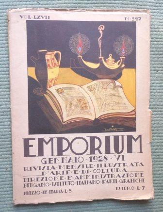 EMPORIUM - RIVISTA MENSILE ILLUSTRATA D'ARTE E DI CULTURA - …