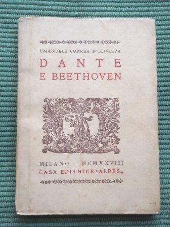 DANTE E BEETHOVEN - SAGGIO SINTETICO SULL'ARTE CON UNO STUDIO …