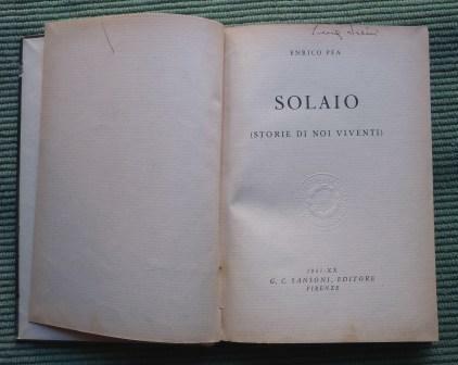 SOLAIO (STORIE DI NOI VIVENTI)