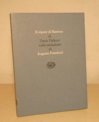 IL NIPOTE DI RAMEAU - SCRITTORI TRADOTTI DA SCRITTORI - …