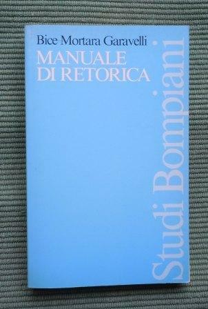 MANUALE DI RETORICA