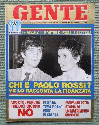 GENTE - SETTIMANALE DI POLITICA, ATTUALITA' E CULTURA - ANNO …