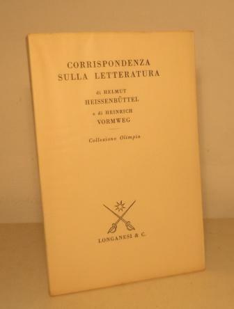 CORRISPONDENZA SULLA LETTERATURA