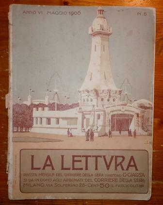 LA LETTURA - ANNO VI - MAGGIO 1906 - RIVISTA …