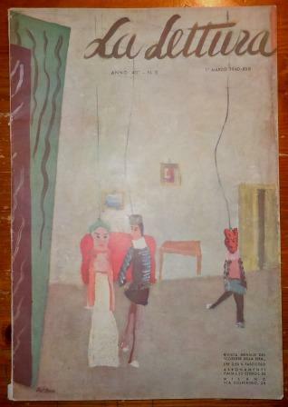 LA LETTURA - MARZO 1940 - RIVISTA MENSILE DEL CORRIERE …