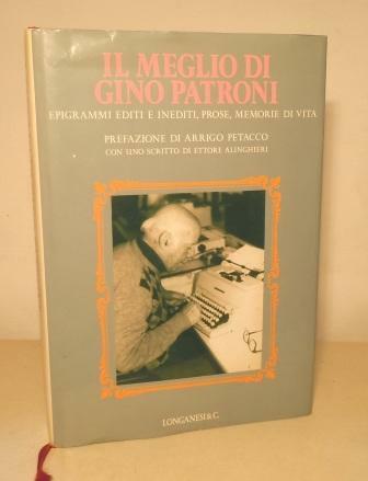 IL MEGLIO DI GINO PATRONI - EPIGRAMMI EDITI E INEDITI, …