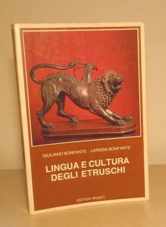 LINGUA E CULTURA DEGLI ETRUSCHI