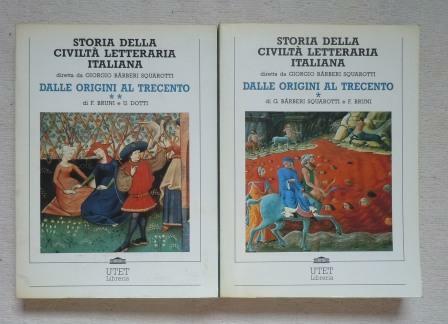 STORIA DELLA CIVILTA' LETTERARIA ITALIANA - VOL. 1 DALLE ORIGINI …