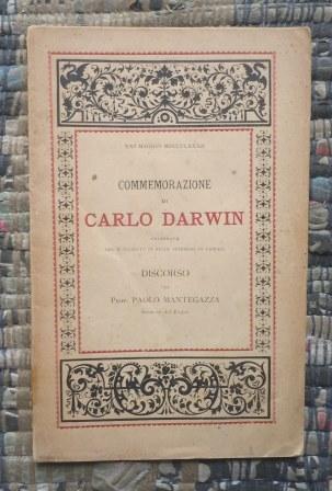 COMMEMORAZIONE DI CARLO DARWIN - CELEBRATA NEL R. ISTITUTO DI …