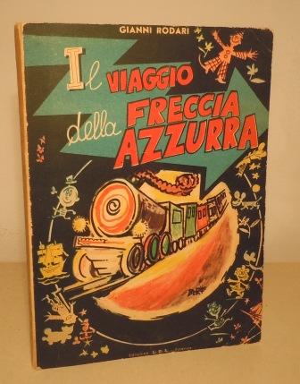 IL VIAGGIO DELLA FRECCIA AZZURRA - COPERTINA DEL PITTORE VINICIO …