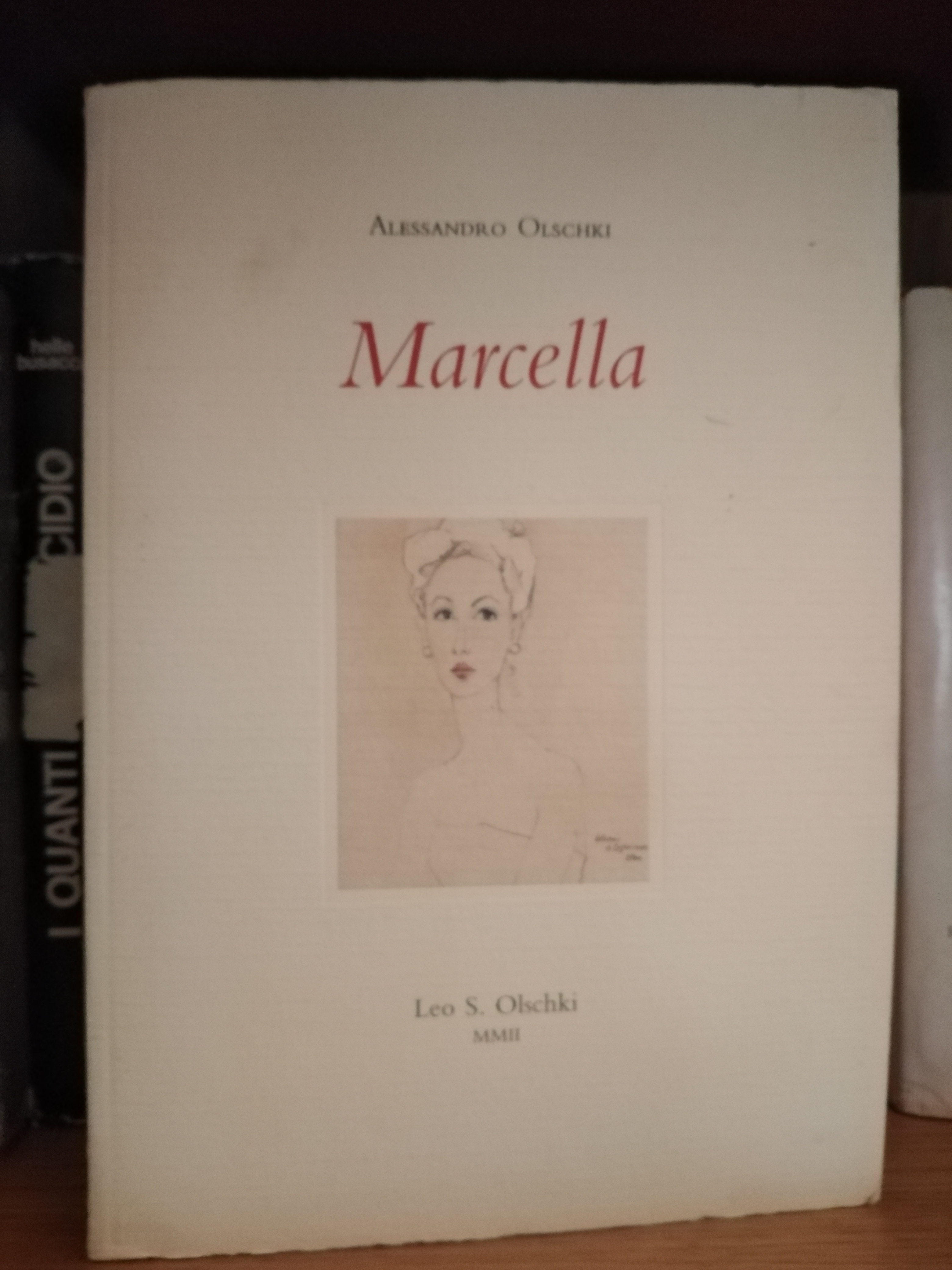 MARCELLA ( + UNA LETTERA MANOSCRITTA, UN BIGLIETTO ED UN …