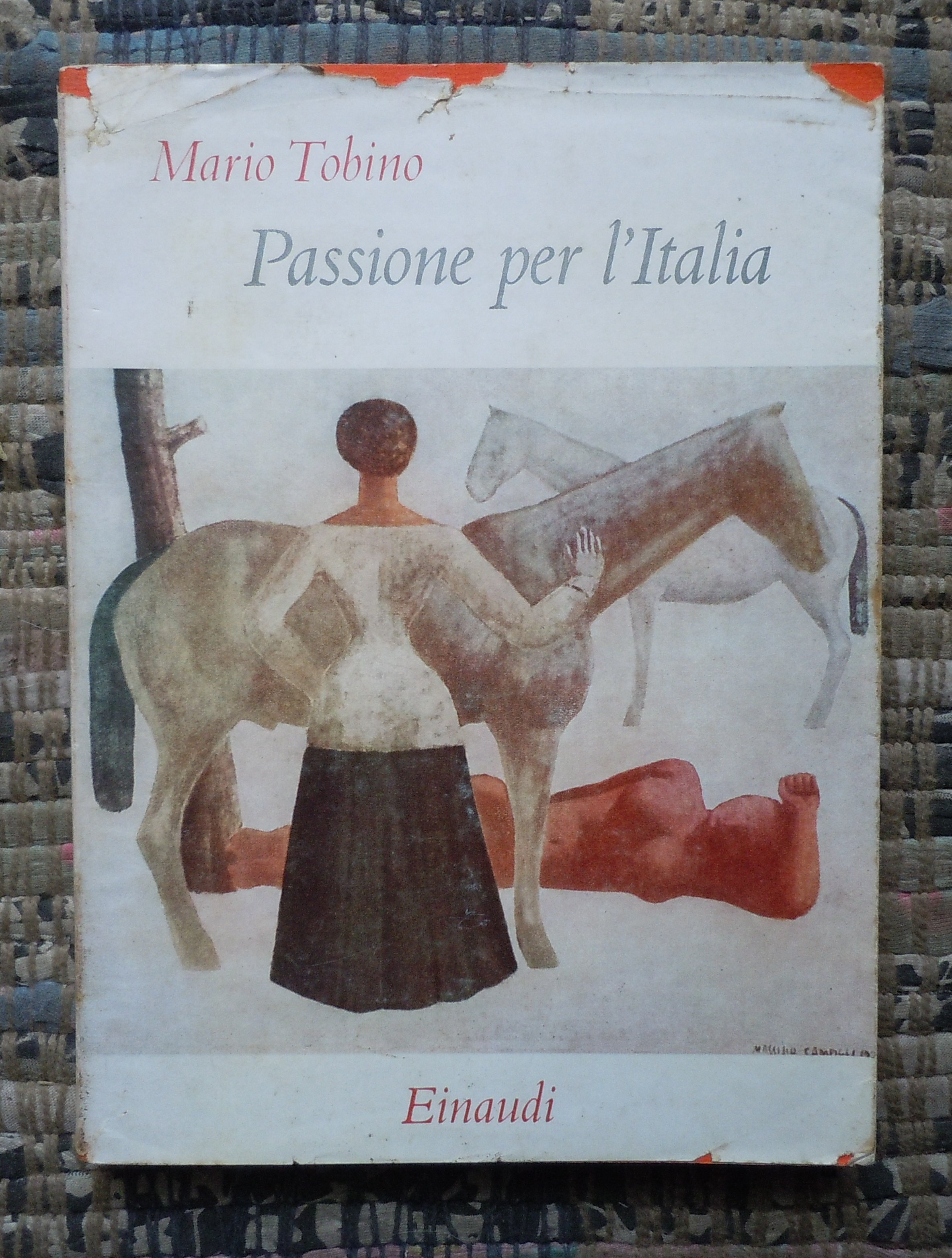 PASSIONE PER L'ITALIA - AUTOGRAFATO CON DEDICA