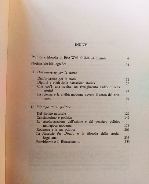 Dell'interesse per la storia e altri saggi di filosofia e …