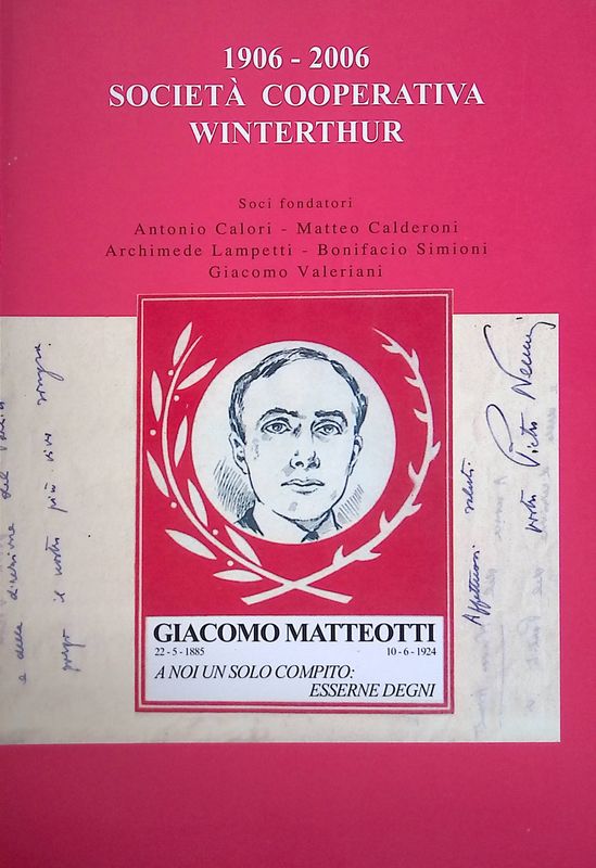 1906-2006 Società cooperativa Winterthur