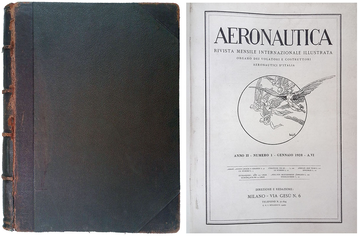 Aeronautica. Rivista mensile internazionale illustrata. Annata1928