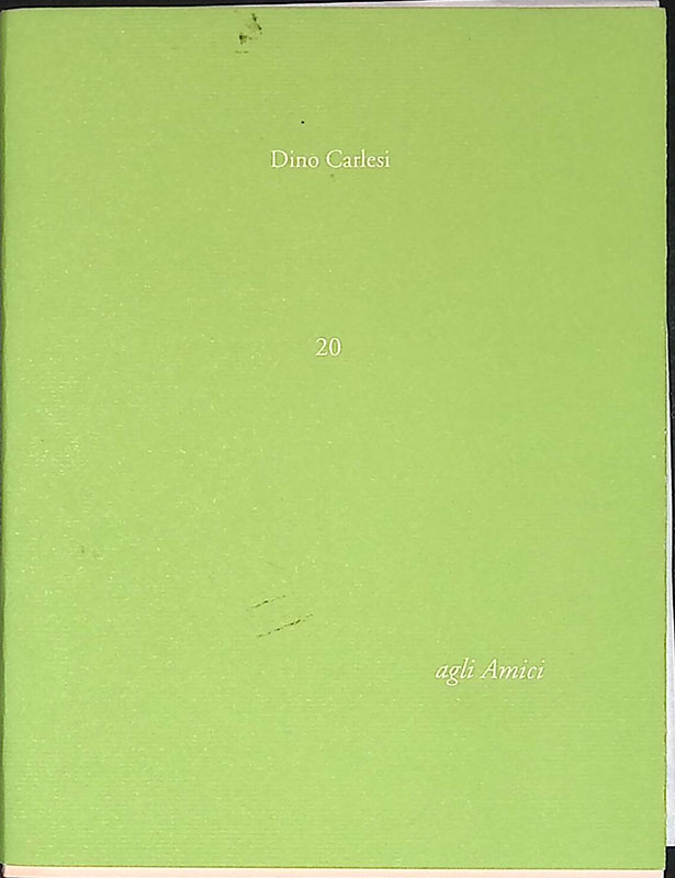 Agli Amici n.20. Monologo-dialogo di Dino Carlesi. Metafora sulla libertà. …