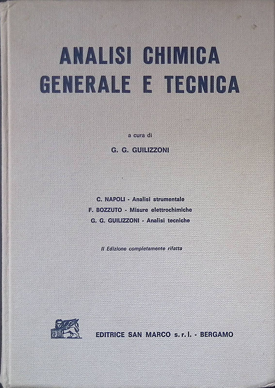 Analisi chimica generale e tecnica
