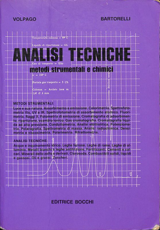 Analisi tecniche metodi strumentali e chimici