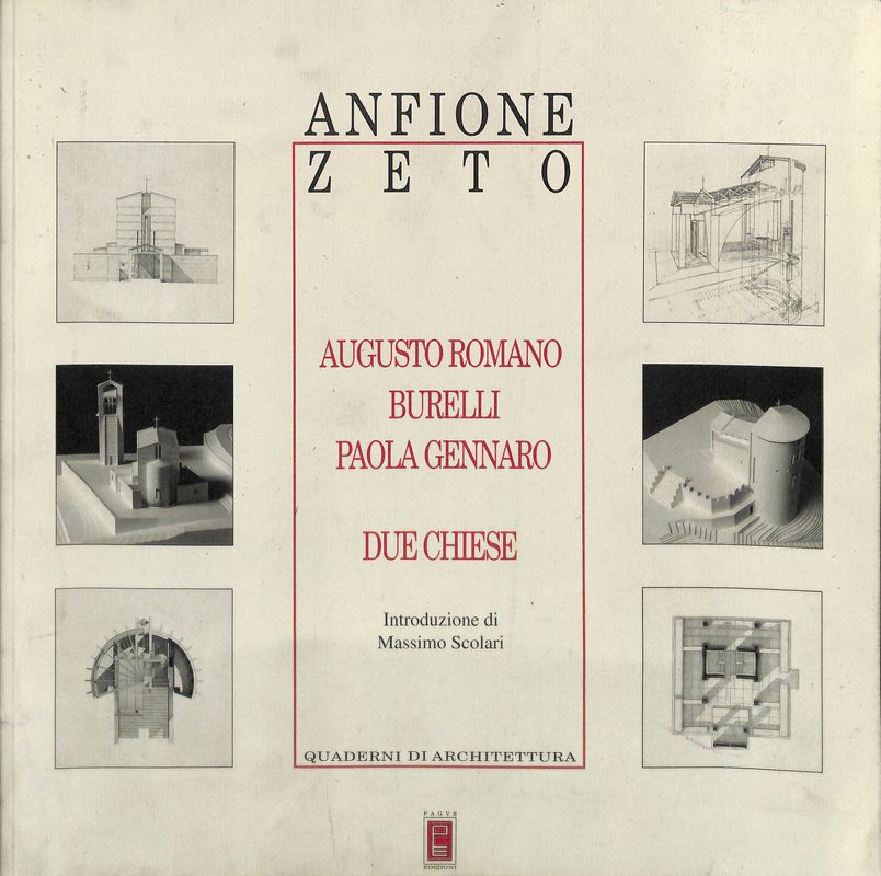 Anfione Zeto. Quadrimestrale di architettura e arte. Anno I. Augusto …