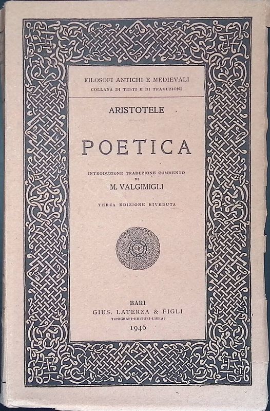 Aristotele. Poetica