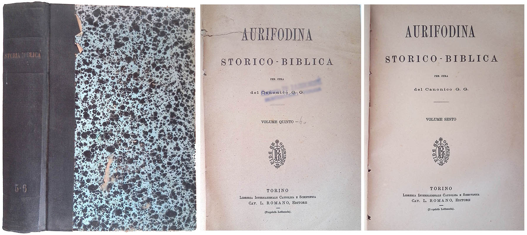 Aurifondina Storico-Biblica. Volume V-VI