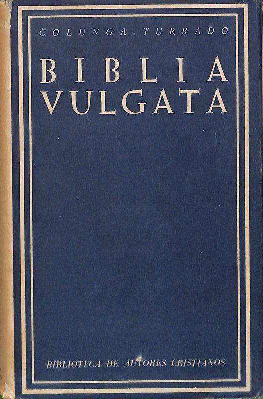 Biblia Vulgata. Biblia Sacra iuxta Vulgatam Clementinam. Nova editio