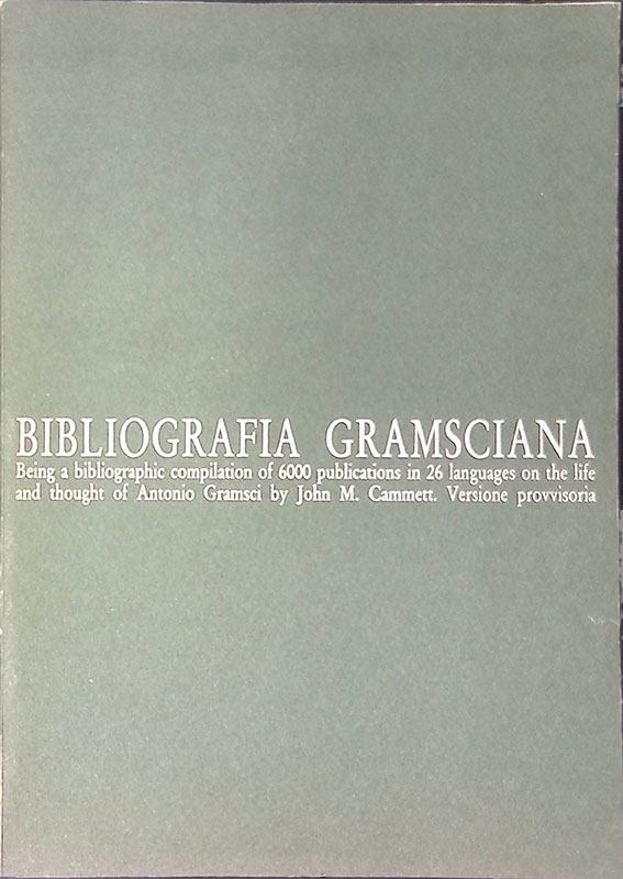 Bibliografia gramsciana