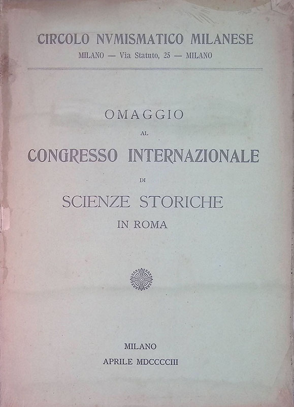 Bollettino di numismatica a di arte della medaglia. Anno I, …