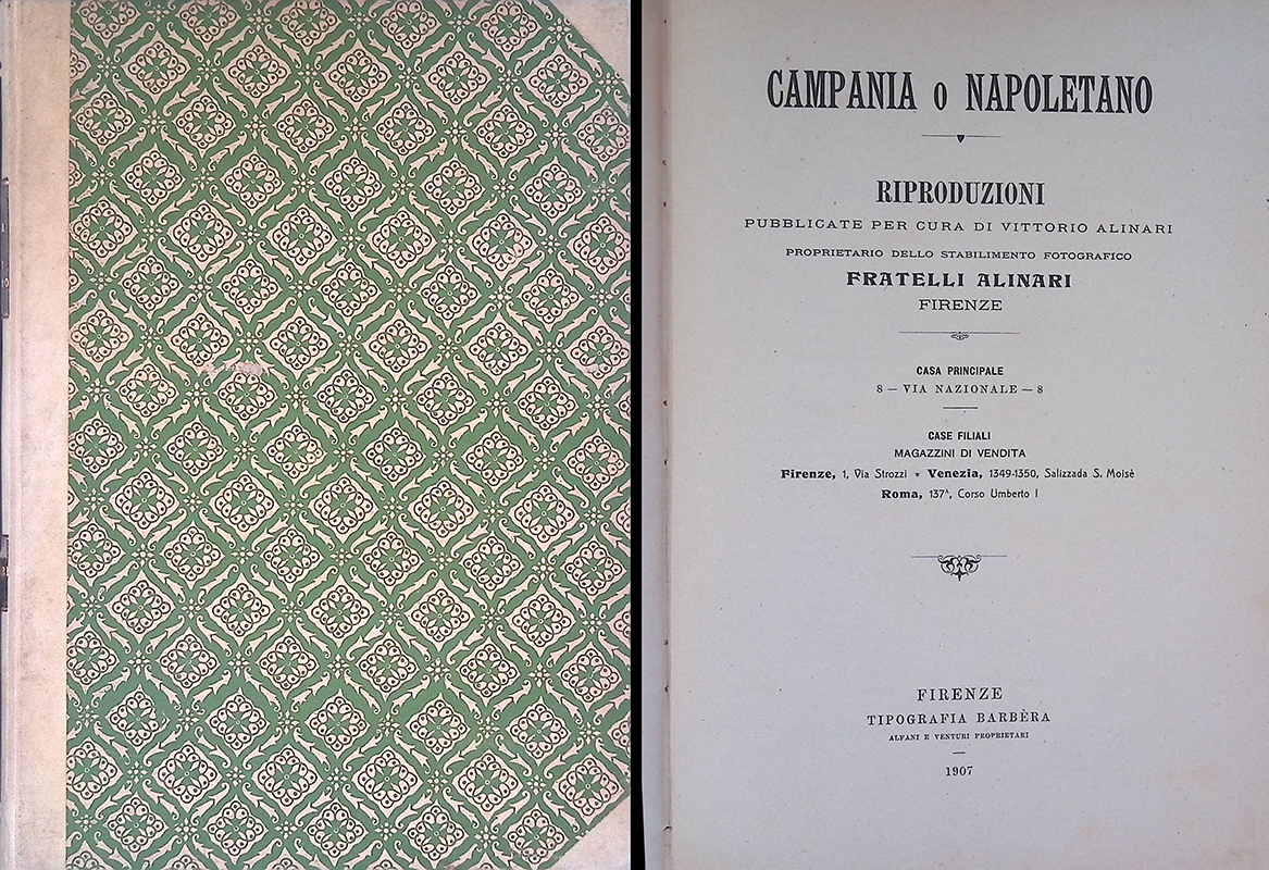 Campania e Napoletano. Riproduzioni Fratelli Alinari