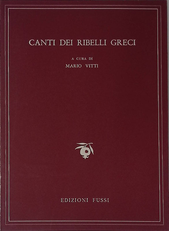 Canti dei ribelli greci