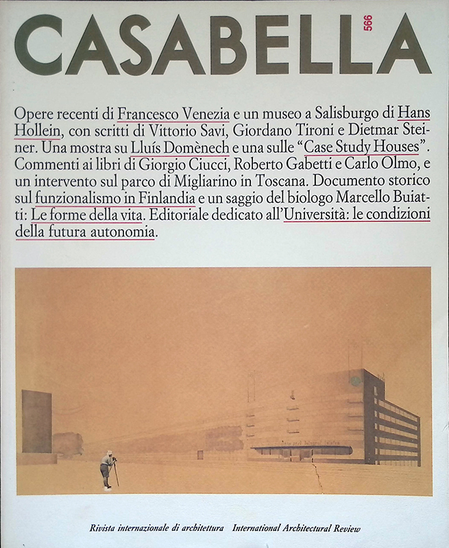 Casabella n. 566 - Marzo 1990