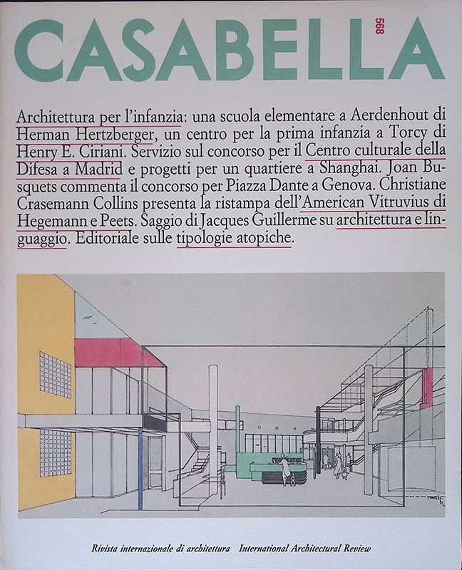 Casabella n. 568 - maggio 1990
