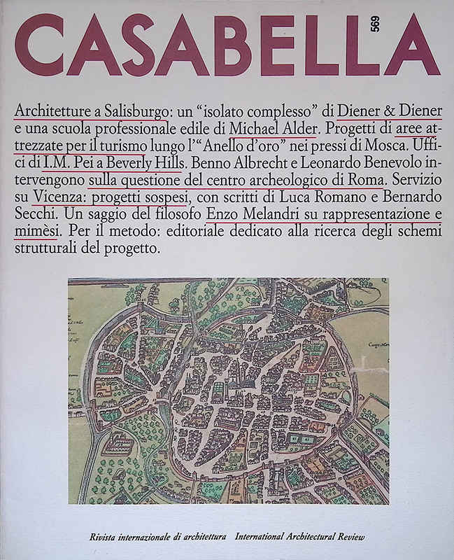 Casabella n. 569 - Giugno 1990