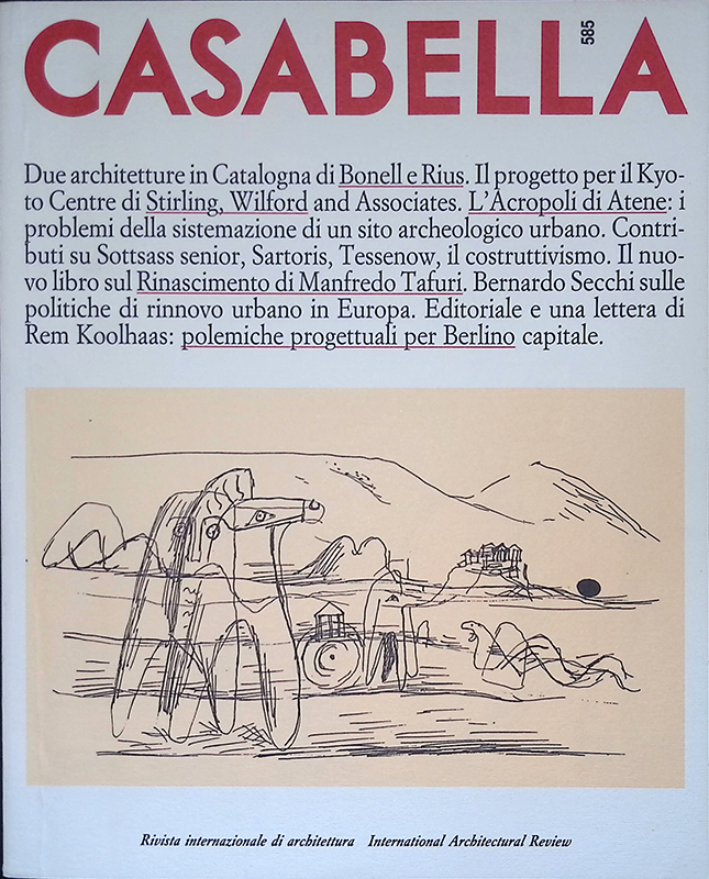 Casabella n. 585 - Dicembre 1991