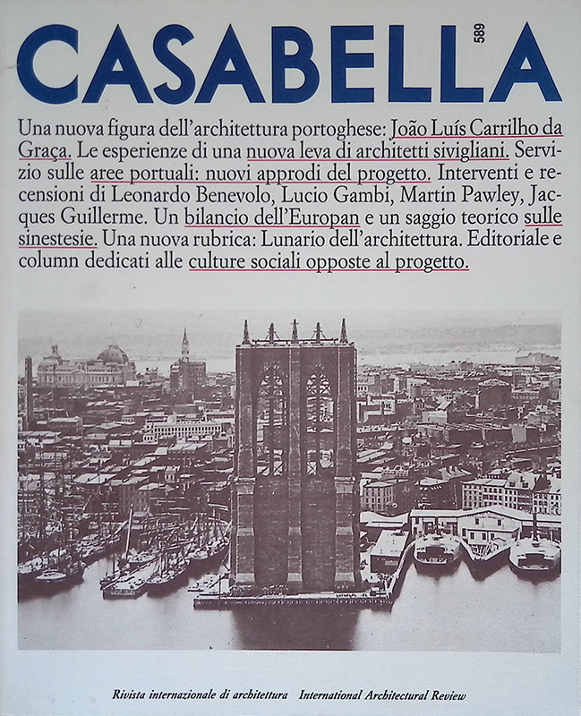 Casabella n. 589 - Aprile 1992