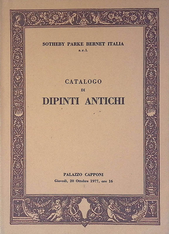 Catalogo di dipinti antichi